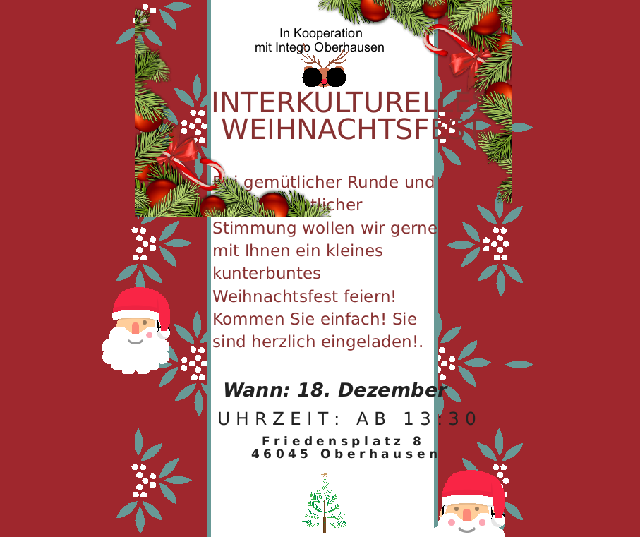 Interkulturelles Weihnachtsfest